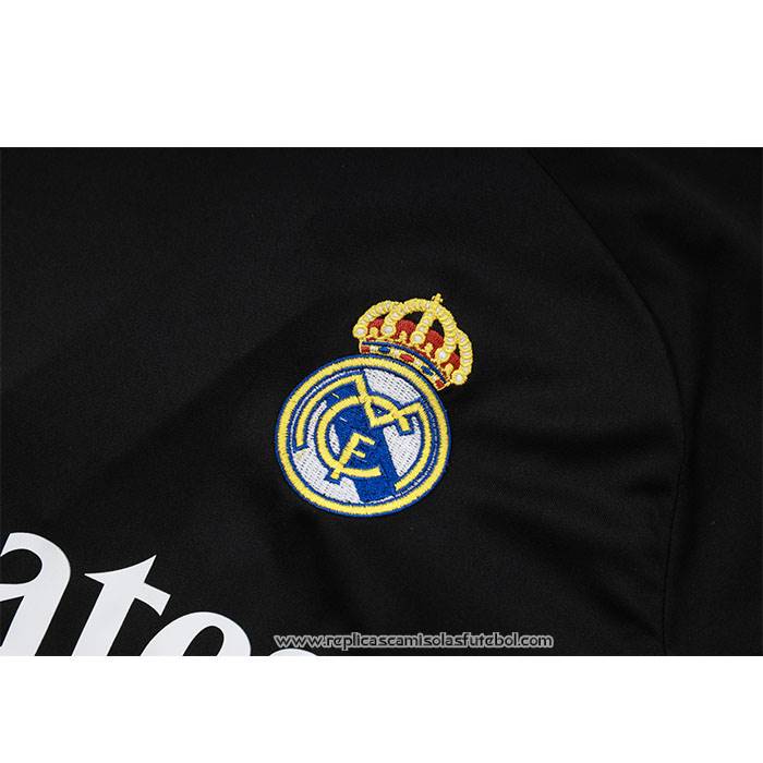Fato de Treino
 Real Madrid Dragon 2024-2025 Manga Curta
 Preto
 y Purpura - Calcas Curta
